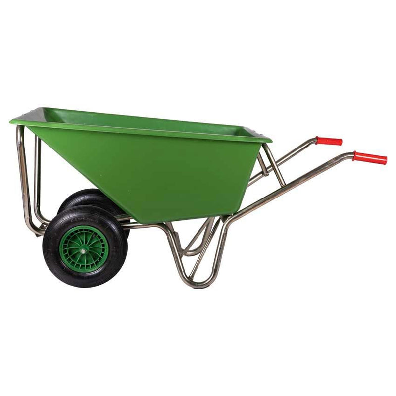 Laden Sie das Bild in Galerie -Viewer, Mm producten kruiwagen 160liter poly verz onderstel ged 2 wiel 1