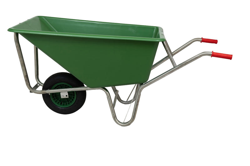Laden Sie das Bild in Galerie -Viewer, Mm producten kruiwagen 160liter poly verz onderstel ged 1 wiel 1