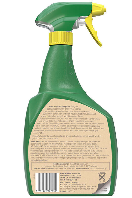 Load image into Gallery viewer, Pokon bio tegen insecten spray 800ml polysect gyo spray
