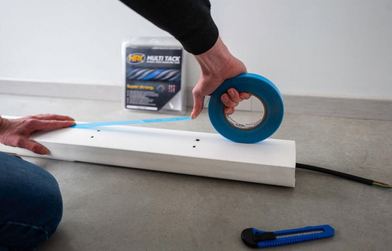 Load image into Gallery viewer, Hpx producten dubbelzijdige multi tack tape semi transparant 19mm x 25m