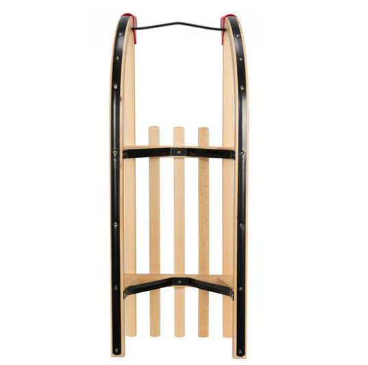 Afbeelding laden in galerijviewer, Producten slede hout type davos 80cm