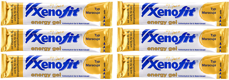 Chargez l'image dans la visionneuse de la galerie, Xenofit energy gel passion fruit 10x25g