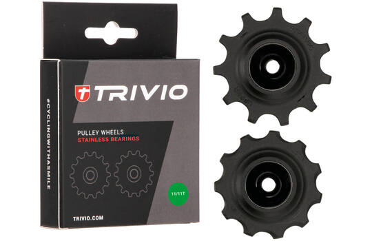 Laden Sie das Bild in Galerie -Viewer, Trivio - derailleurwieltjes 11 11t stainless lagers