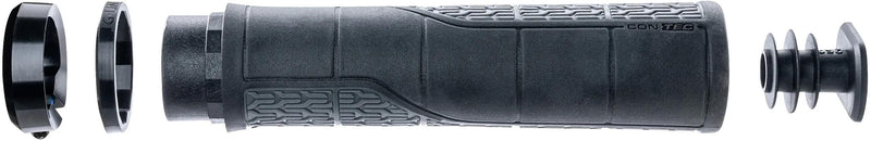 Load image into Gallery viewer, Contec griff merge mountain straight ct grips merge mountain straight, 140 mm, black