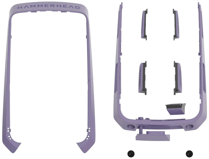 Cargue la imagen en el visor de la galería, Hammerhead computergehäuse karoo case set for karoo violet