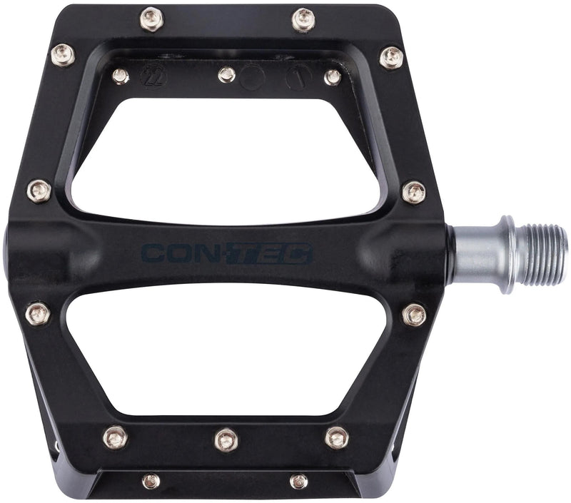 Load image into Gallery viewer, Contec pedal black22 ct platform pedals black 22 black