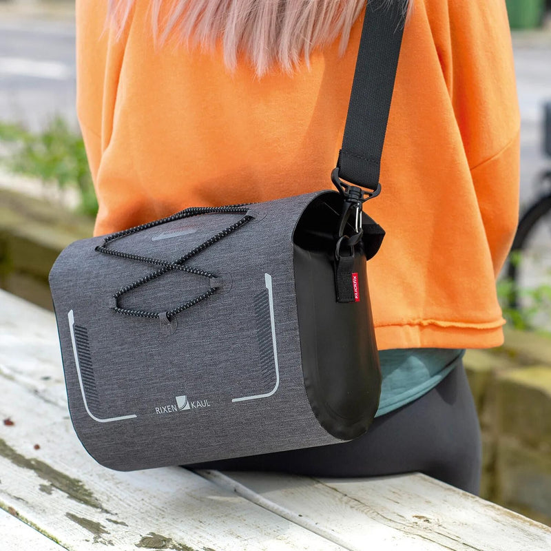 Load image into Gallery viewer, Rixen kaul lenkertasche baggy waterproof handlebar bag r k baggy waterpr.grey