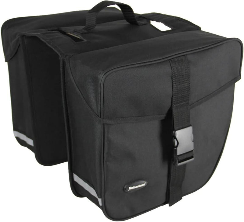 Load image into Gallery viewer, Haberland doppeltasche e-bike m double bag e-bike m black