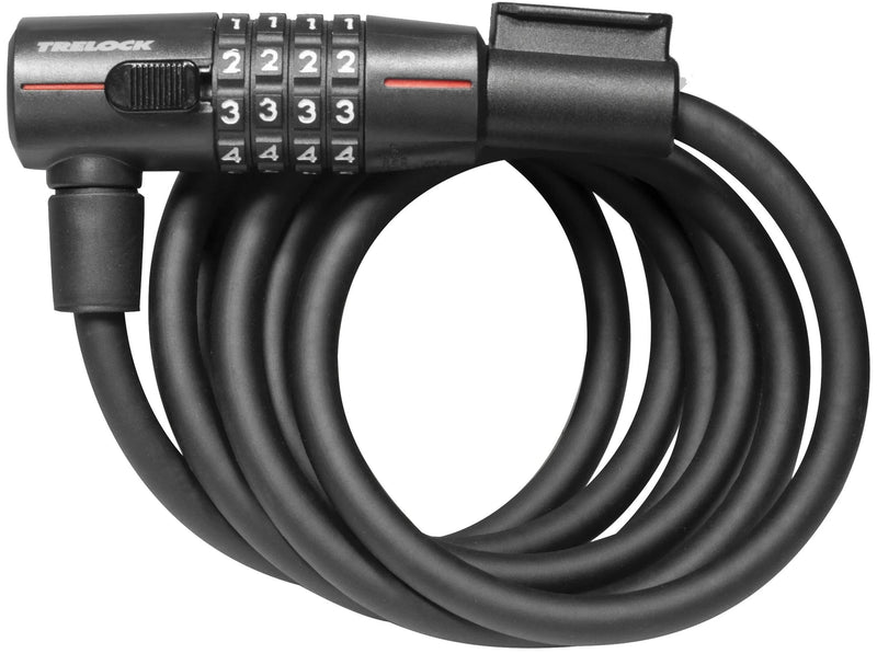 Load image into Gallery viewer, Trelock spiraal-kabelslot sk 312 curly cable lock sk 312 numeric code