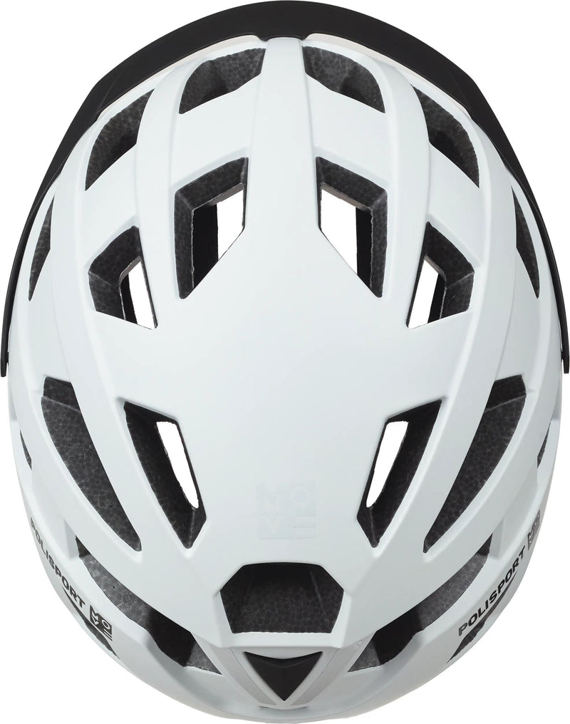 Laden Sie das Bild in Galerie -Viewer, Polisport helm City Move L 58-61 cm Wit