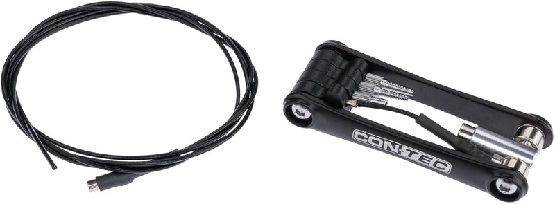 Load image into Gallery viewer, Contec verlegungswerkzeug tfm-cable guy ct instal. tool tfm-cable guy black silver