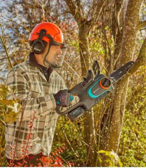 Load image into Gallery viewer, Gardena kettingzaag 25018v p4a set