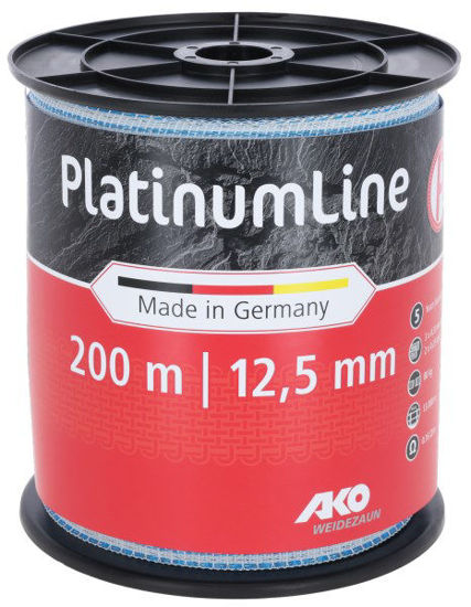 Load image into Gallery viewer, Ako platinumline schriklint 125 mm witblauw 200m