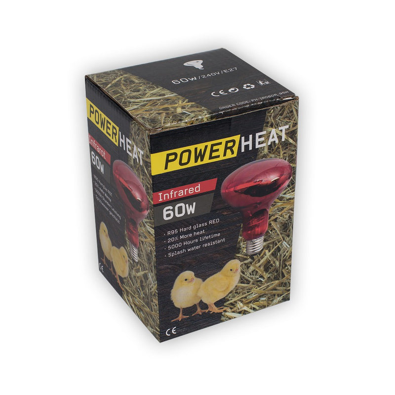 Afbeelding laden in galerijviewer, Producten warmtelamp powerheat 60w rood