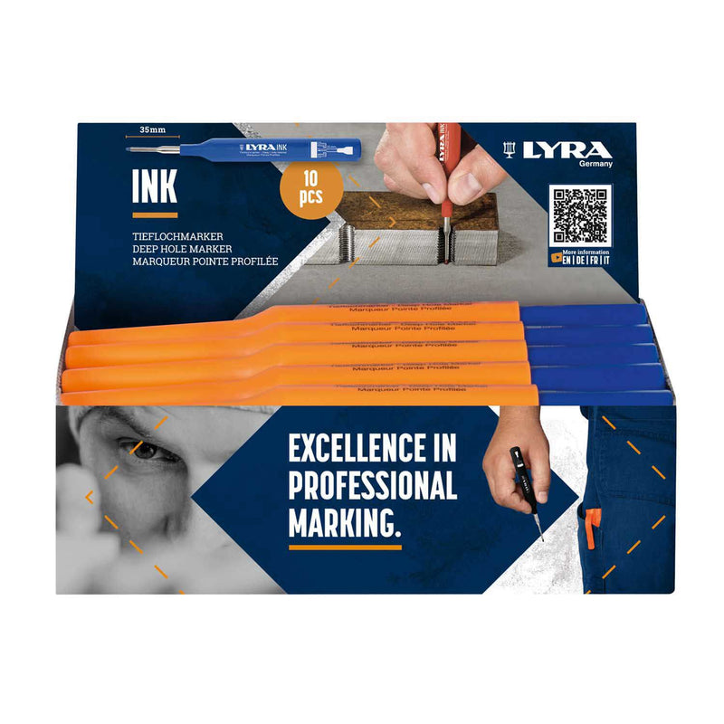 Load image into Gallery viewer, Lyra producten diepmarker merkstift blauw