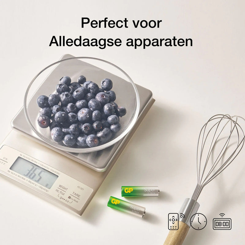 Load image into Gallery viewer, Gp super alkaline aa-batterijen 4pk