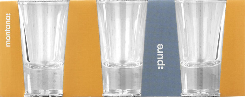 Load image into Gallery viewer, Montana pure shotglas 3-delig 40ml