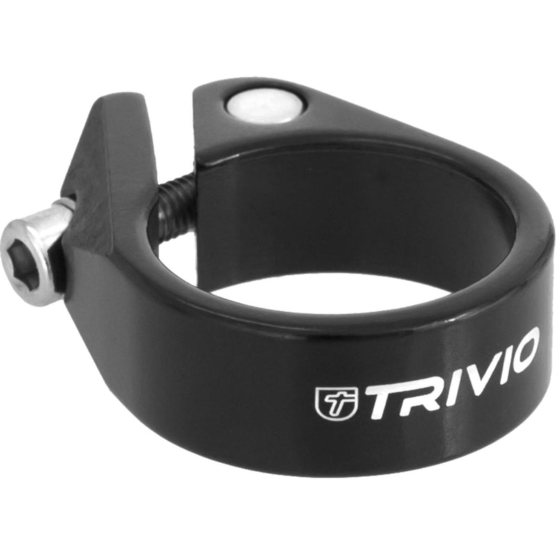 Load image into Gallery viewer, Trivio - zadelpenklem aluminium zwart 31.8mm