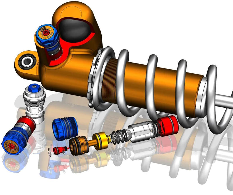 Load image into Gallery viewer, N10z stoßdämpferventil dynamic valve dynamic valve strut valve mx