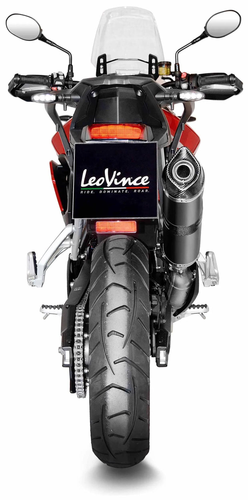 Load image into Gallery viewer, Leovince schalldämpfer sbk lv one evo black edition schalld leo slipon lv one sw