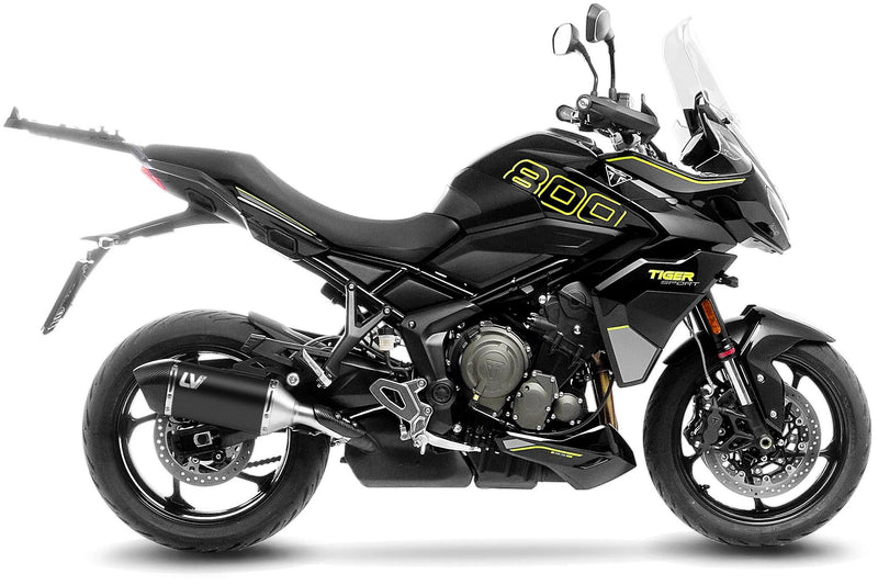 Load image into Gallery viewer, Leovince schalldämpfer sbk lv-14 black edition schalld leo slipon lv-14 sw