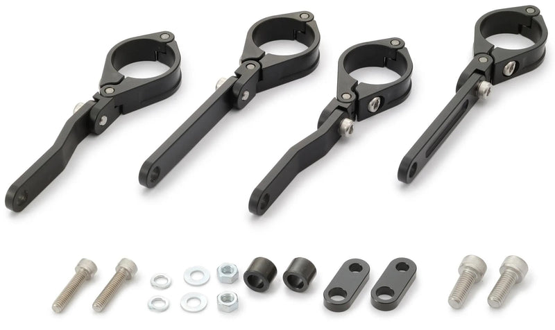 Load image into Gallery viewer, Daytona scheinwerferhalter dual-axis bracket sh. aluminum 35mm sw adjustab