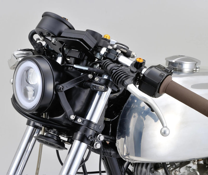 Load image into Gallery viewer, Daytona scheinwerferhalter dual-axis bracket sh. aluminum 35mm sw adjustab