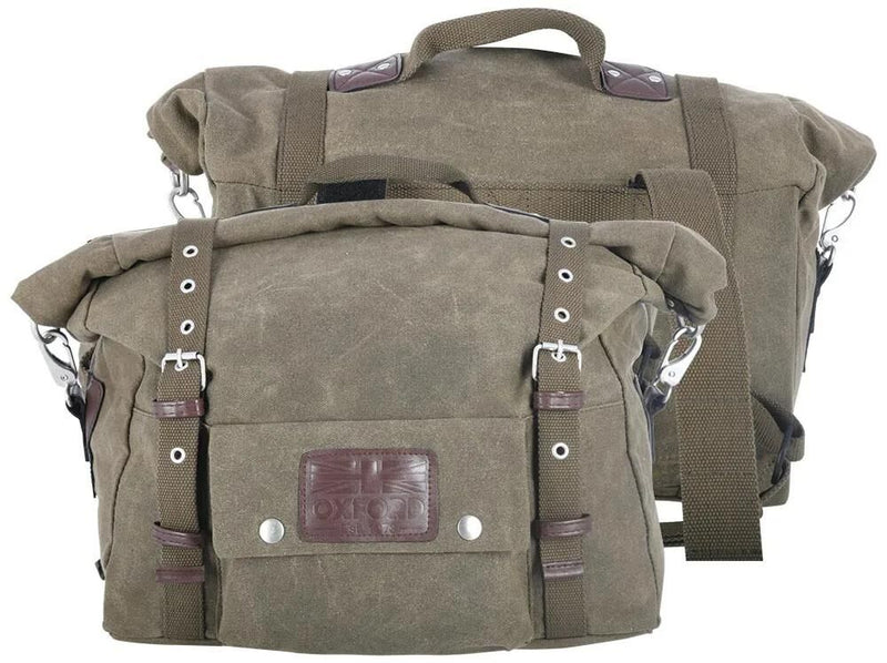 Afbeelding laden in galerijviewer, Oxford tasche heritage panniers heritage 40 ltr brown