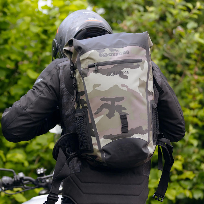 Load image into Gallery viewer, Oxford rucksack aqua b 25 backpack aqua b25 camo black 25l