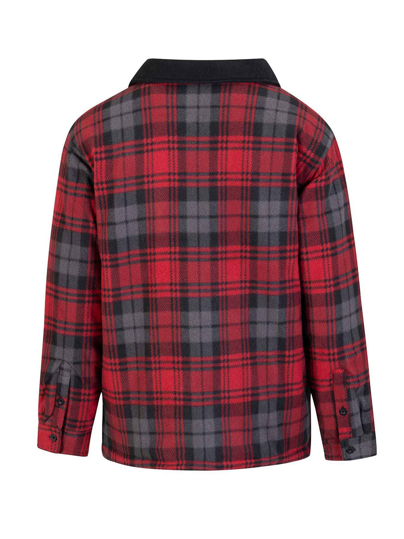 ギャラリービューアに画像をロードする, Storvik producten houthakkers fleecevest stanley thermo rood zwart 3xl