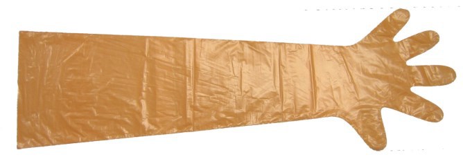 Load image into Gallery viewer, Kerbl producten onderzoekshandschoen vetbasic lang 90cm a 100st