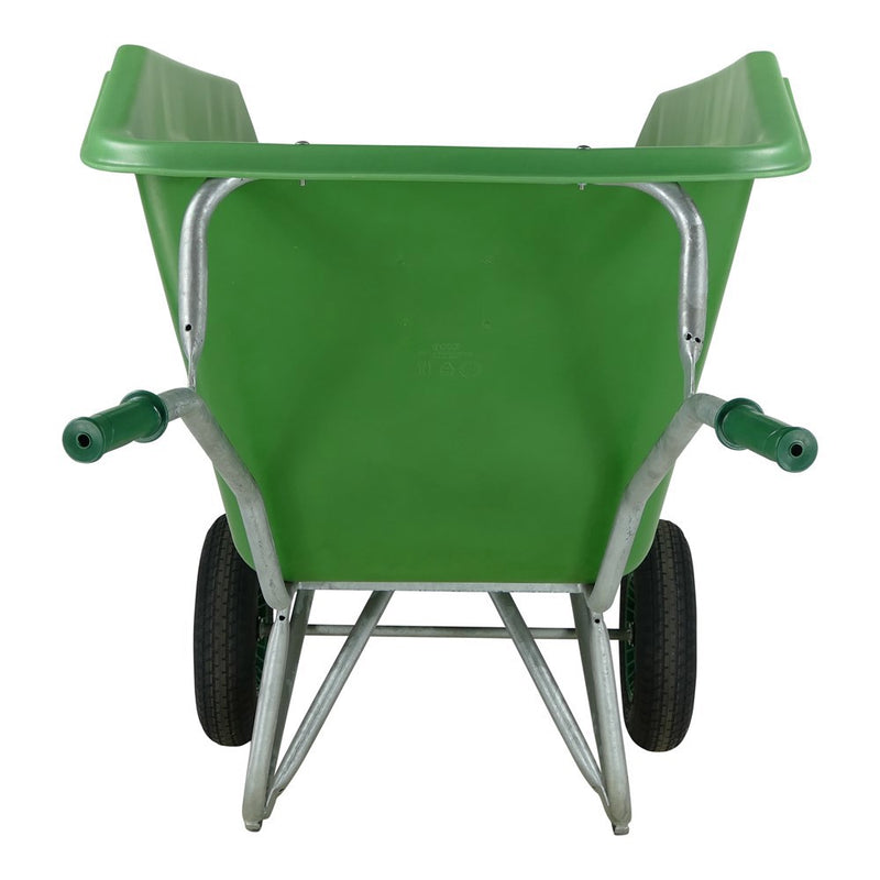 Laden Sie das Bild in Galerie -Viewer, Fort producten kruiwagen f s 500l groen verz onderstel 2 luchtwiel