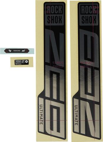 Load image into Gallery viewer, Rockshox decal kit sticker set for zeb ultimate as of 2021 model