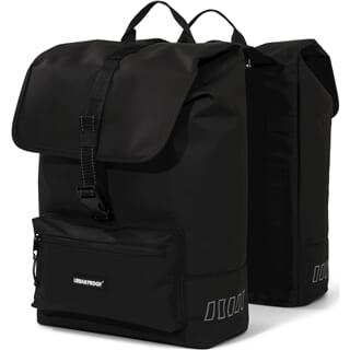 Load image into Gallery viewer, Urbanproof tas double cargo up recycle 38l zwart