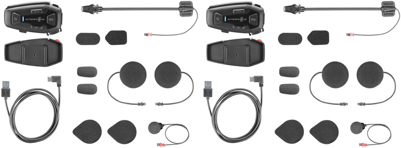 Load image into Gallery viewer, Interphone helmkommunikationssystem u-com 8 r com. system helmet u-com8r doublekit