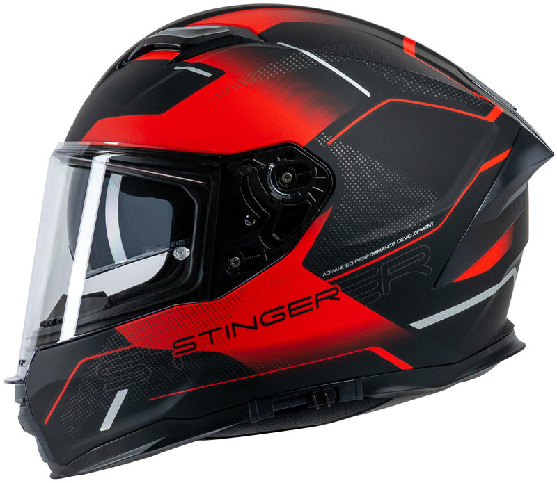 Afbeelding laden in galerijviewer, Spec-x integraalhelm sx-82.03 r1 stinger helmet sx-82.03 r1 sw red matt xxl pin ready