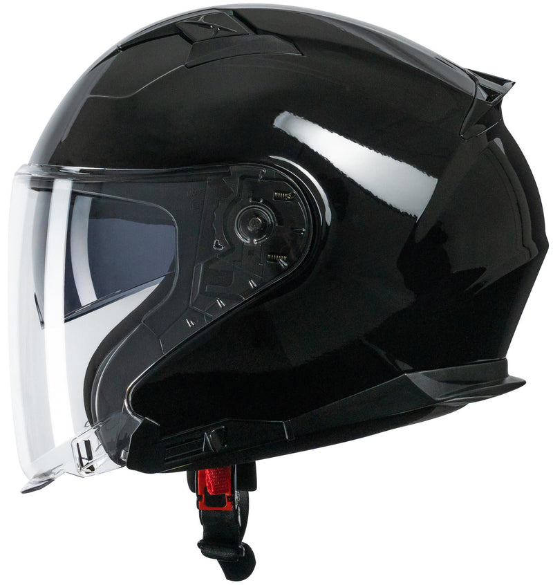 Load image into Gallery viewer, Spec-x jethelm sx-22.03 stinger jet helmet sx-22.03 stinger jet l black