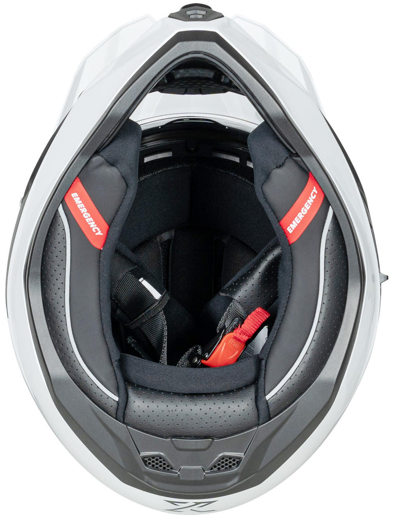 Load image into Gallery viewer, Spec-x endurohelm sx-62.01 stinger adv helmet sx-62.01 stinger adv l white