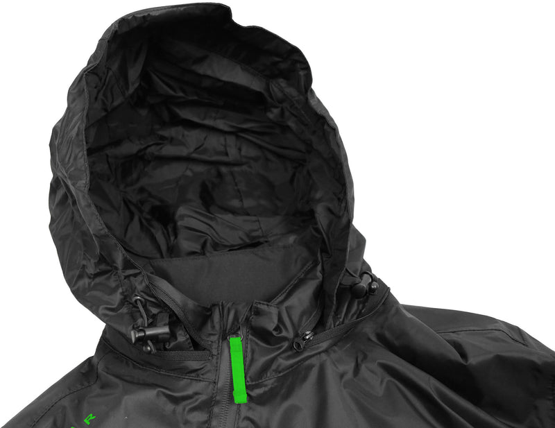 Laden Sie das Bild in Galerie -Viewer, Ufo plast regenjas pakhar rain jacket ufo black gr. xl