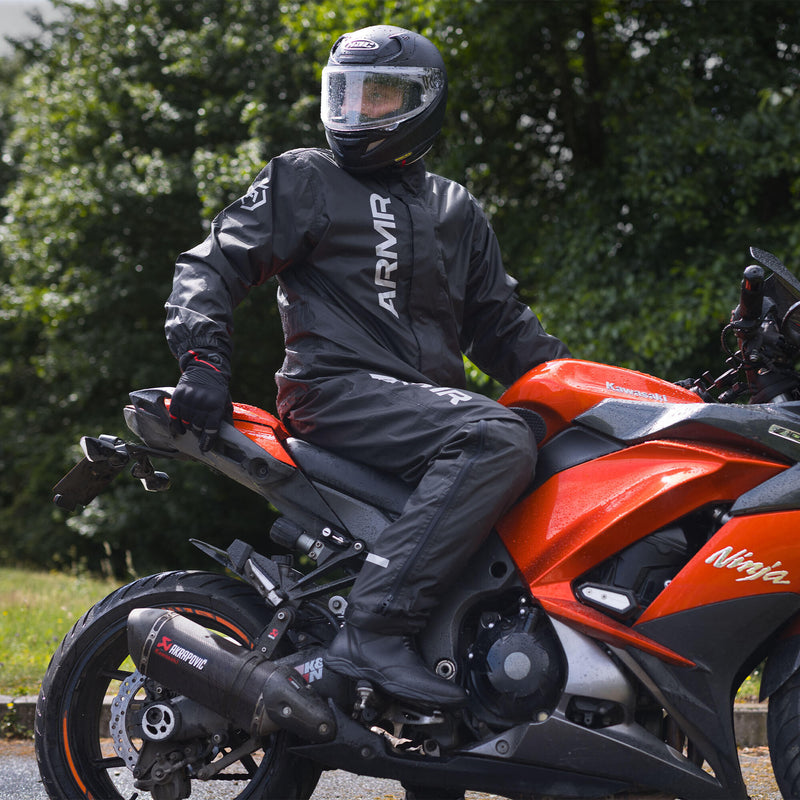 Load image into Gallery viewer, Armr regenbroek dryguard rain trousers drygua wp black gr. m