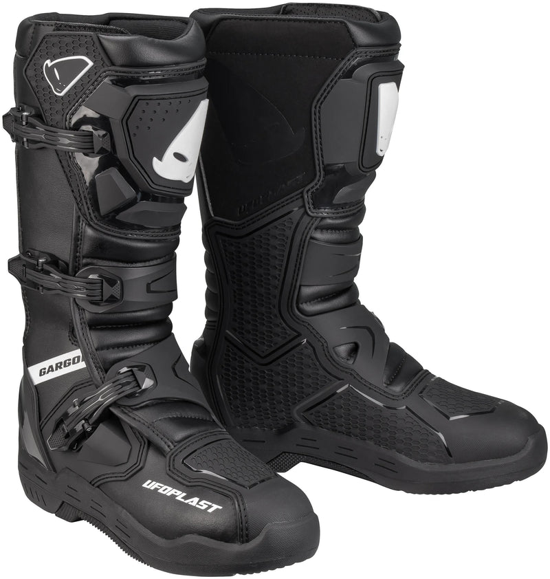 Load image into Gallery viewer, Ufo plast stiefel gargor boots ufo gargor black white gr. 42