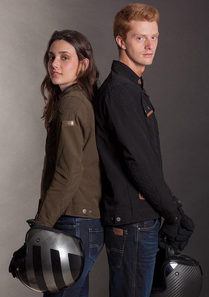 Load image into Gallery viewer, Ls2 jas bullet jacket bullet lady brown m