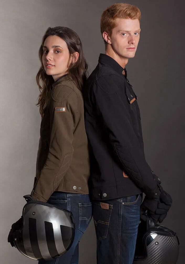 Load image into Gallery viewer, Ls2 jacke bullet jacket bullet lady brown xl