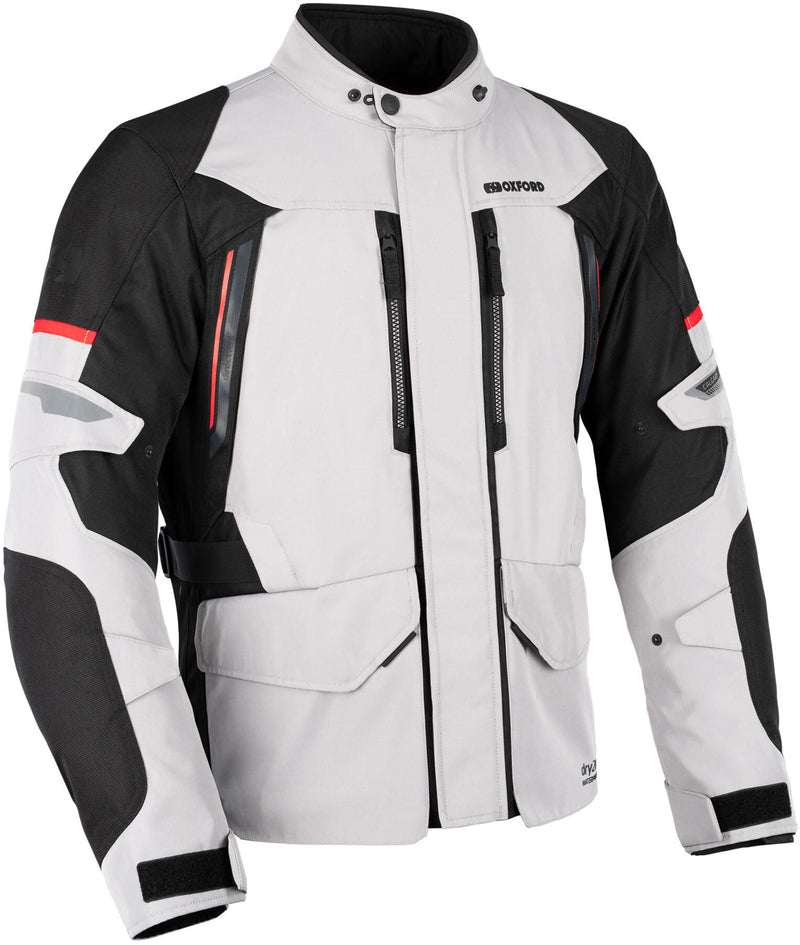 Load image into Gallery viewer, Oxford jas calgary 2.0 jacket calgary 2.0 d2d ms silver black gr.xl