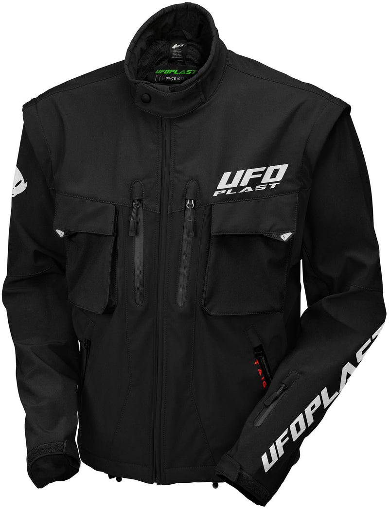 Load image into Gallery viewer, Ufo plast jas taiga enduro jacket ufo black gr. m