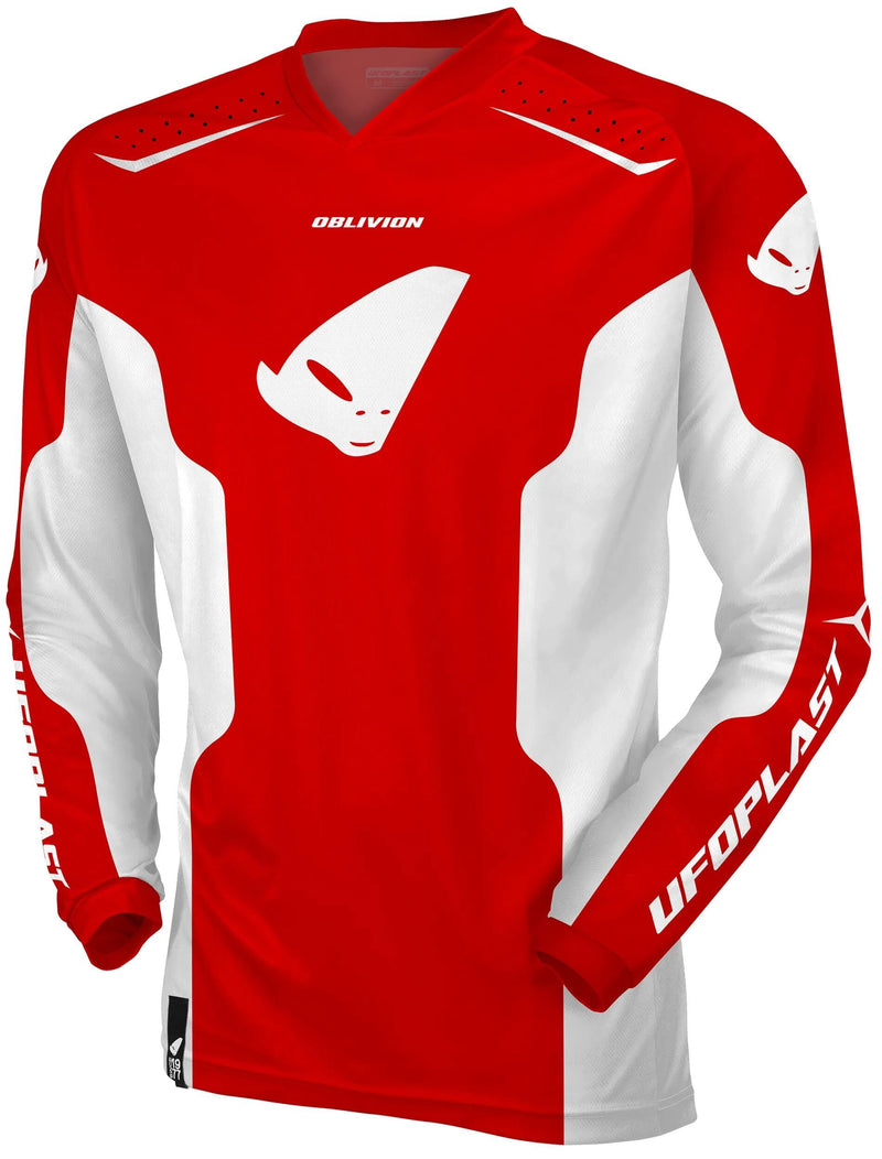 Load image into Gallery viewer, Ufo plast jersey mx oblivion mx jersey ufo oblivion red white gr. xl
