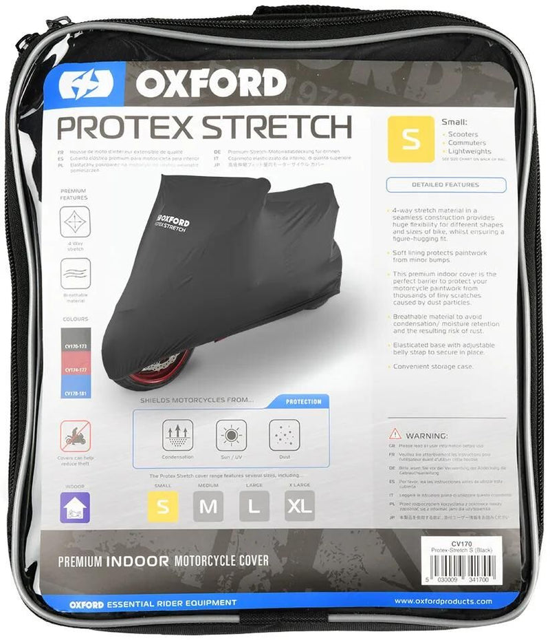 Load image into Gallery viewer, Oxford faltgarage protex protex bike covers stretch indoor xl black