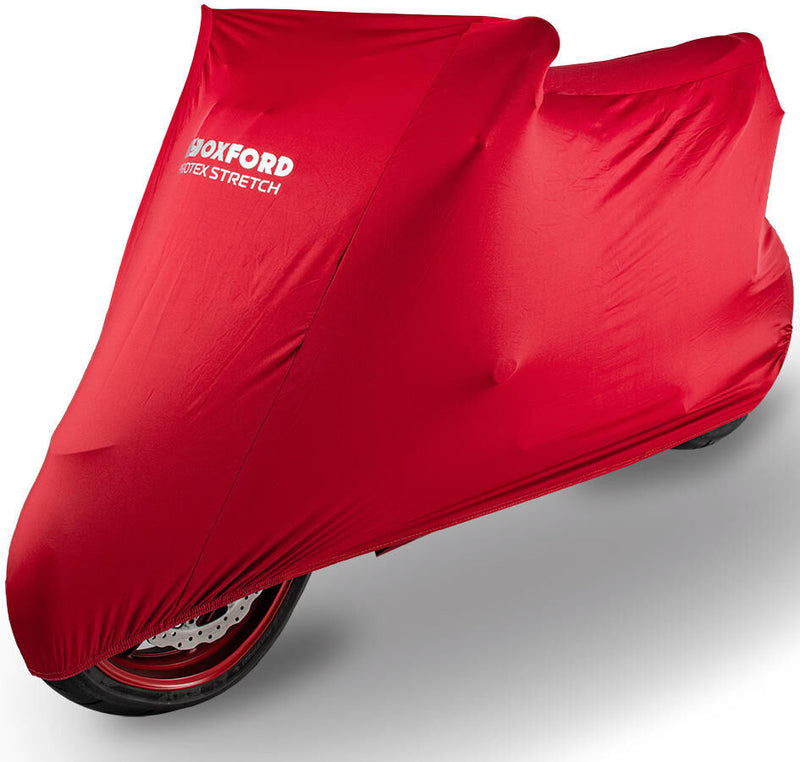 Load image into Gallery viewer, Oxford vouwgarage protex protex bike covers stretch indoor l red