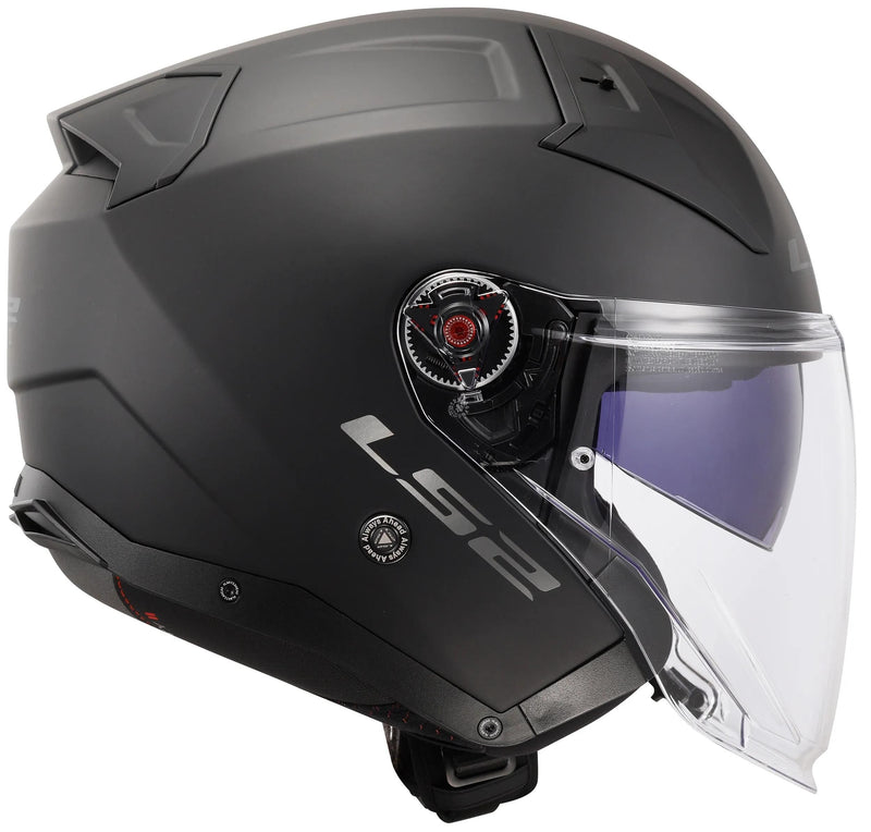 Load image into Gallery viewer, Ls2 jethelm of603 infinity ii solid helmet infinity ii black matt gr. 3xl