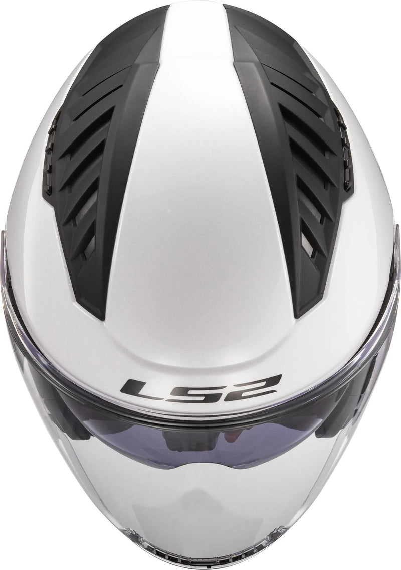Chargez l'image dans la visionneuse de la galerie, Ls2 jethelm of600 copter ii solid helmet copter ii soli white gr. m